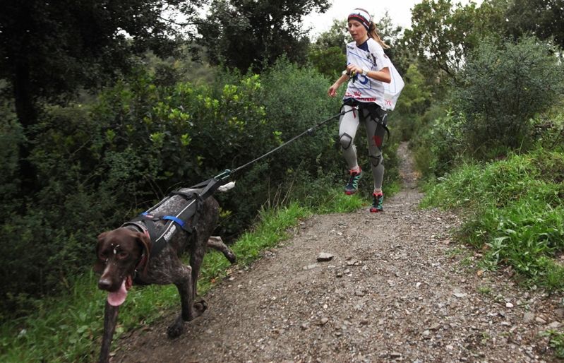 Primer Canicross de Les Planes