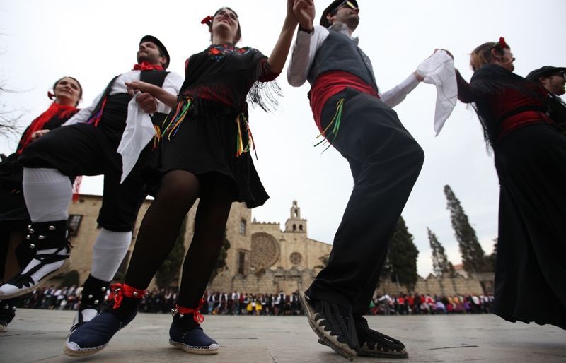 Ball de Gitanes a la Plaça Octavià