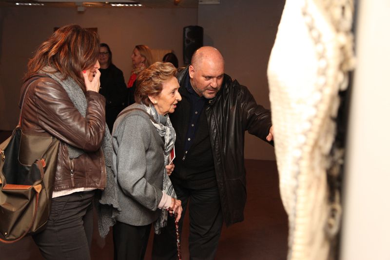 Inauguracio exposicio de tapissos de Rosario Gallifa al Museu del Tapis