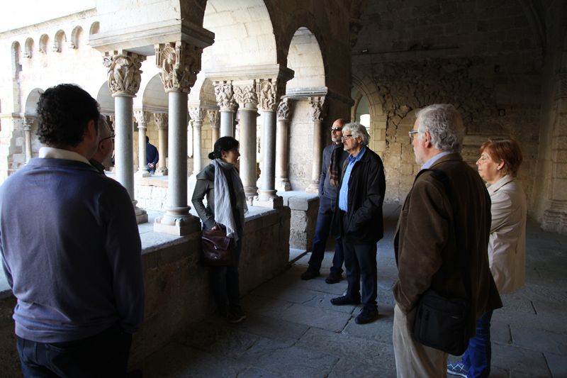 Visita guiada el Dia dels monuments. FOTO: Lali Puig