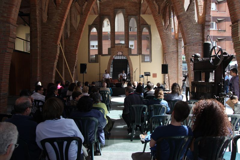 Suitcase Brothers al Celler Modernista pel Dia dels Monuments. FOTO: Lali Puig