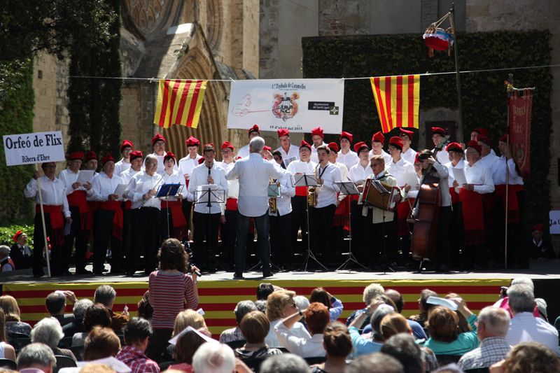   1a Trobada de Caramelles de Sant Cugat. FOTOS: Lali Puig