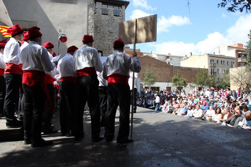 1a Trobada de Caramelles de Sant Cugat, celebrada el 2015  FOTOS: Lali Puig