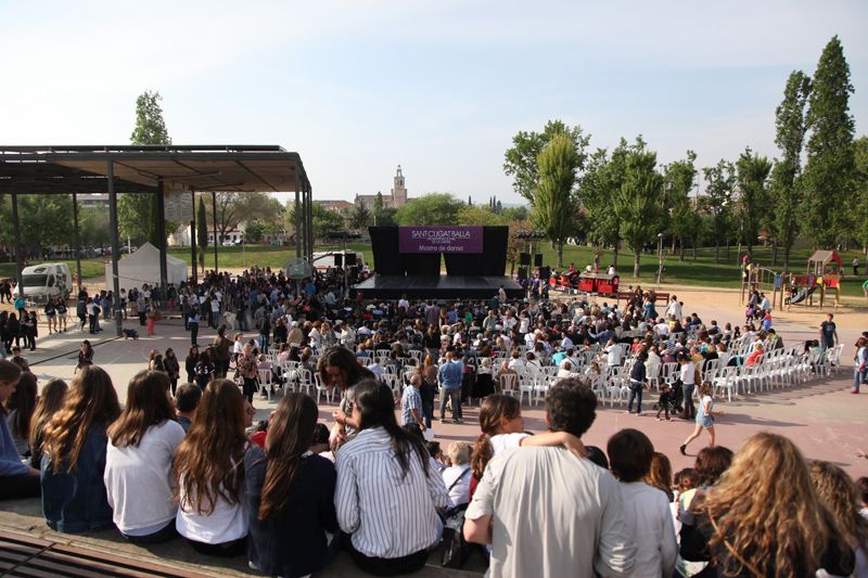 Mostra de dansa Sant Cugat Balla al Parc Ramon Barnils. FOTOS: Lali Puig