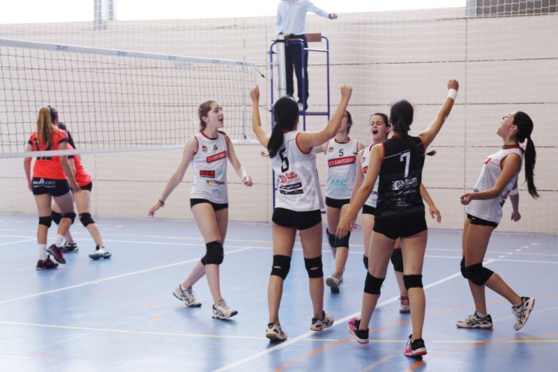  Fase final del Campionat de Catalunya de 2a Divisió Cadet Femení al Pavelló de Valldoreix. FOTOS: Lali Puig