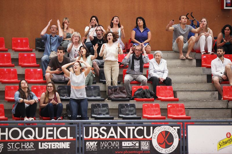 Hoquei sobre patins femení: PHC Sant Cugat - Sferic Terrassa a la ZEM Rambla del Celler. FOTOS: Lali Puig