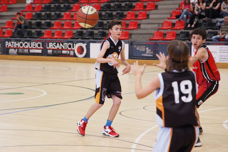 Qbasket Sant Cugat a la ZEM Rambla del Celler. FOTOS: Lali Puig