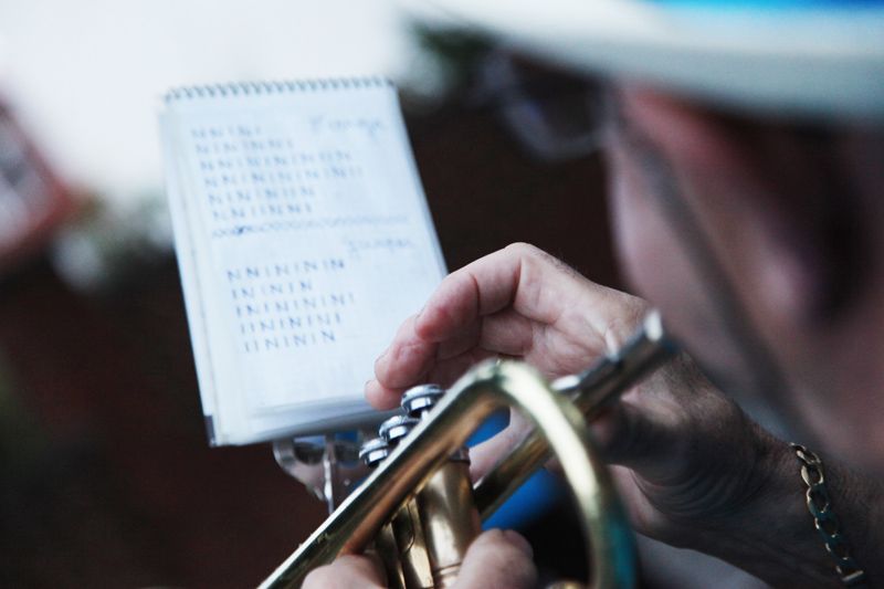 Inici de la Festa Major de Mas Gener amb una rua de la Banda a les Pistes Poliesportives. FOTOS: Lali Puig