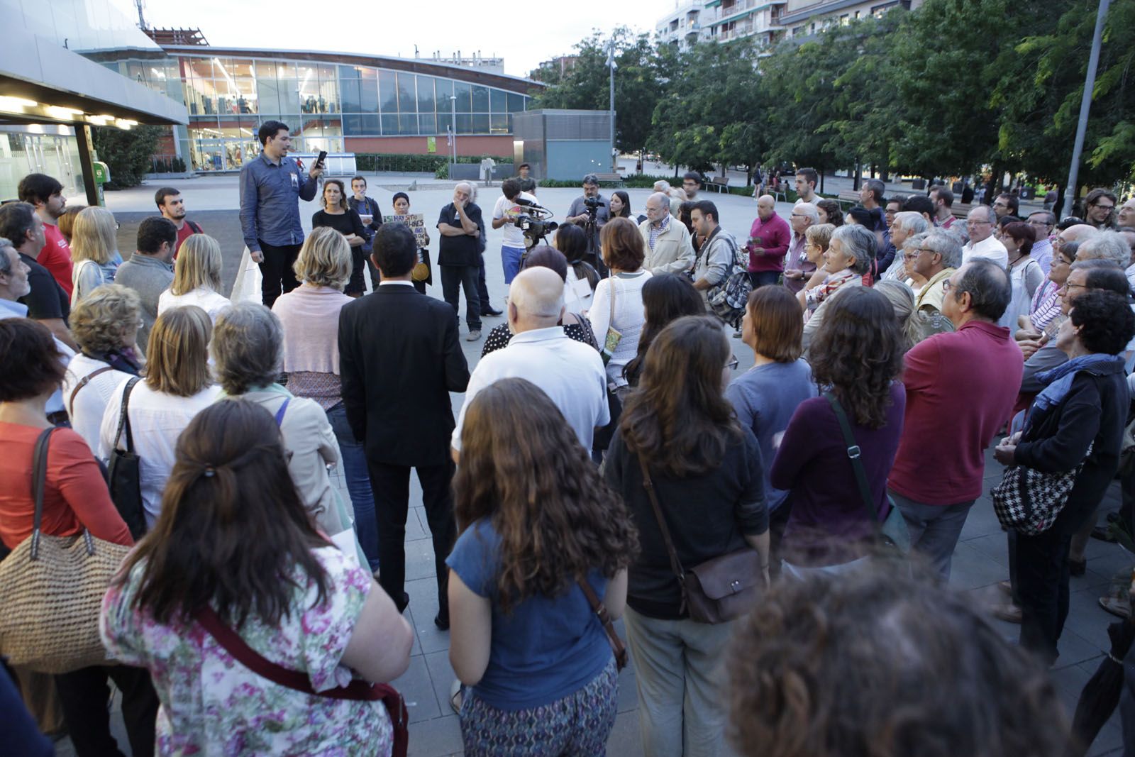 Sant Cugat ha fet diversos actes de suport als refugiats sirians FOTO: Artur Ribera