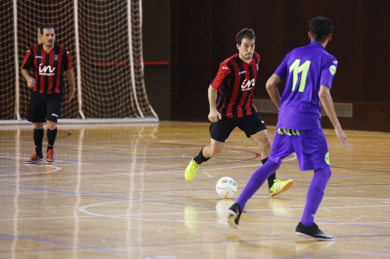 Futbol sala: FS Sant Cugat – Futsal Restaurant Lo Cargol Lleida a la ZEM Rambla del Celler. FOTOS: Lali Puig