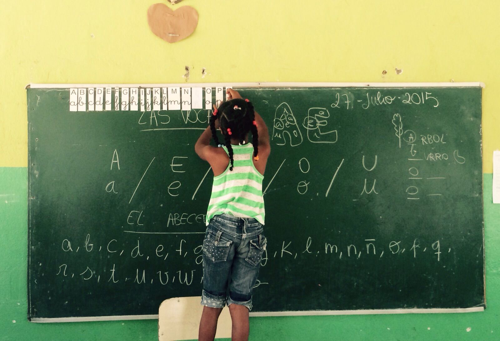 L'educació és l'arma més poderosa per canviar el món FOTO: Cedida