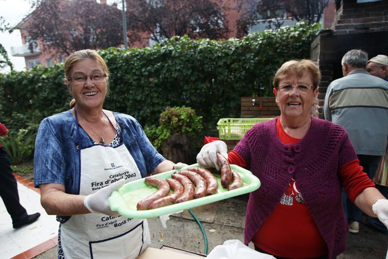 Botifarrada a la Plaça de Sant Francesc. FOTOS: Lali Puig