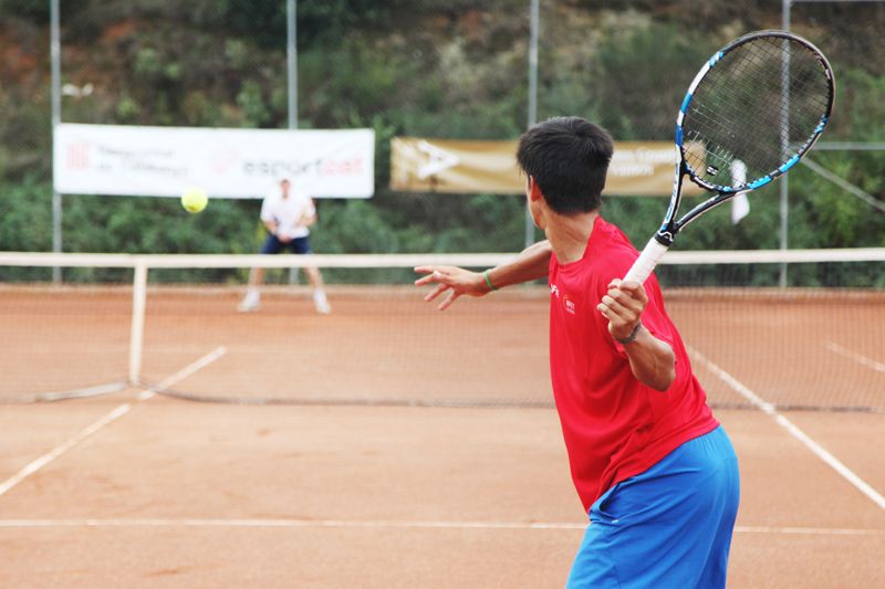 Tennis: Final del torneig Compass IC European Junior Challenge 2015 al Club Esportiu Valldoreix. FOTOS: Lali Puig