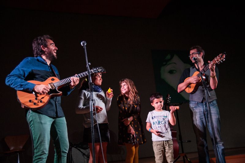 Guillem Roma a l'Aula Magna. FOTO: Víctor Parreño