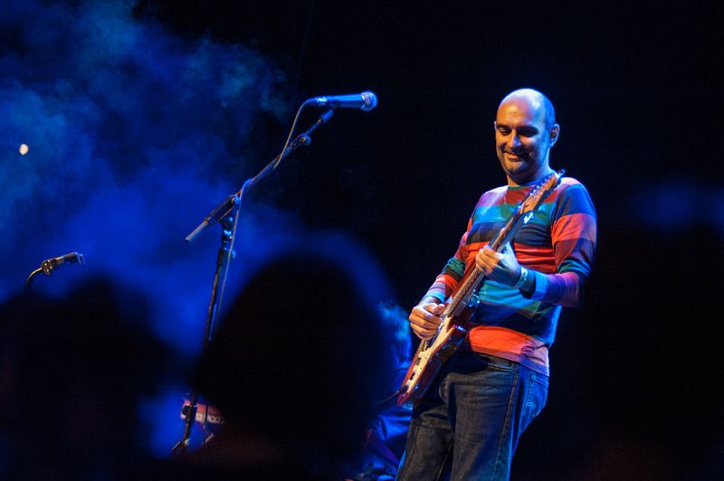 Joan Miquel Oliver al Teatre-Auditori. FOTO: Víctor Parreño