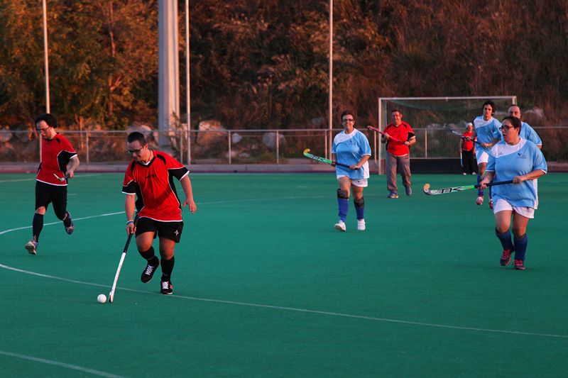 7è Torneig Special Hockey (per a persones amb discapacitat intel·lectual) al Junior FC. FOTOS: Lali Puig