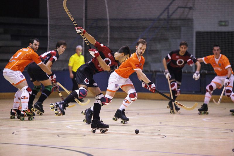 Hoquei sobre patins masculí: PHC Sant Cugat vs CD Santa Maria del Pilar a la ZEM Rambla del Celler. FOTOS: Lali Puig