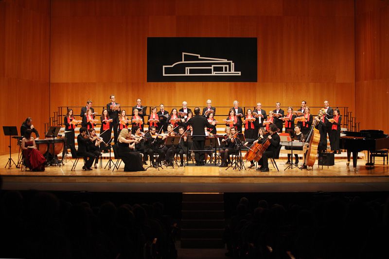 Cantata de Nadal, un dels últims espectacles del 2015 al Teatre-Auditori. FOTOS: Lali Puig