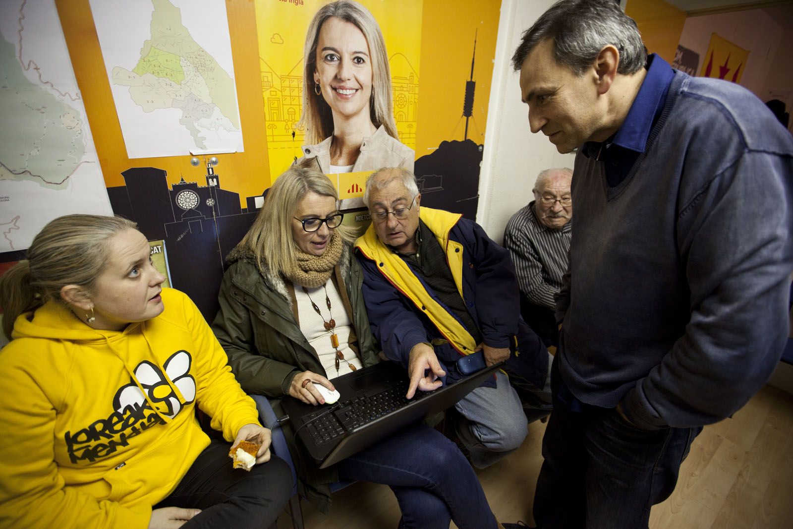 Seu d'Esquerra Republicana de Catalunya. FOTO: Lali Puig