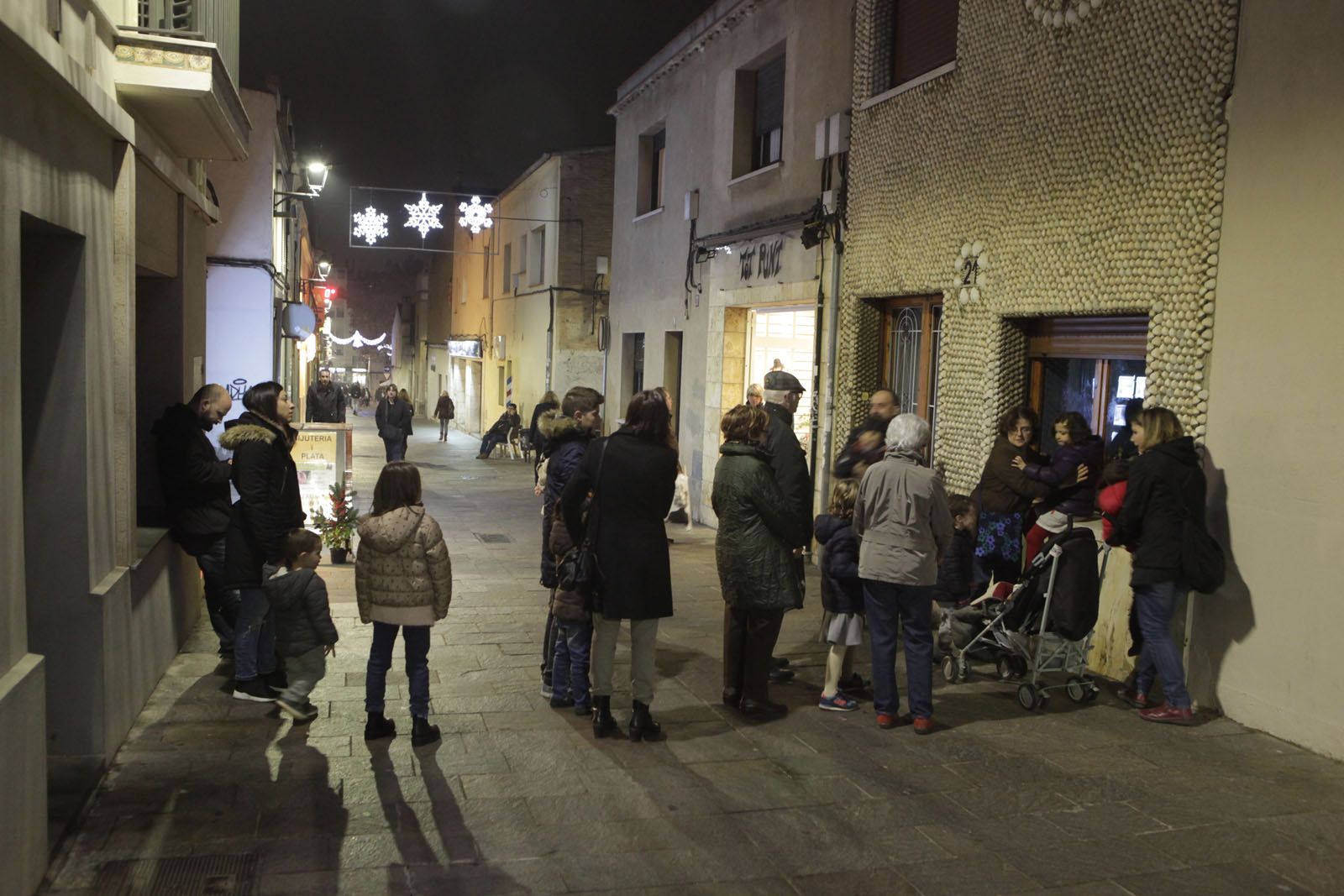 Pessebre del carrer Sant Antoni, Casas. FOTO: Artur Ribera