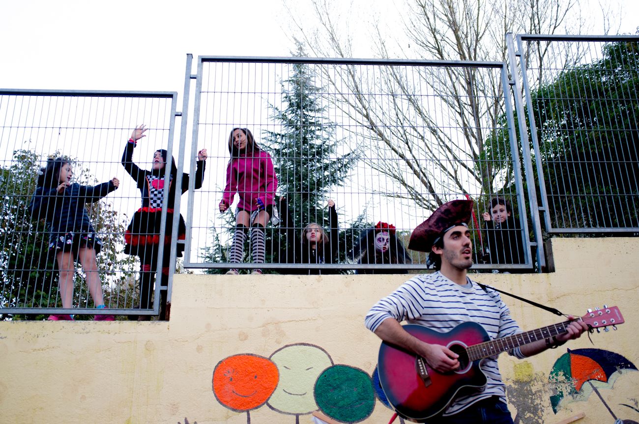 Carnestoltes a l'escola La Floresta, Barri de La Floresta. FOTO: David Molina