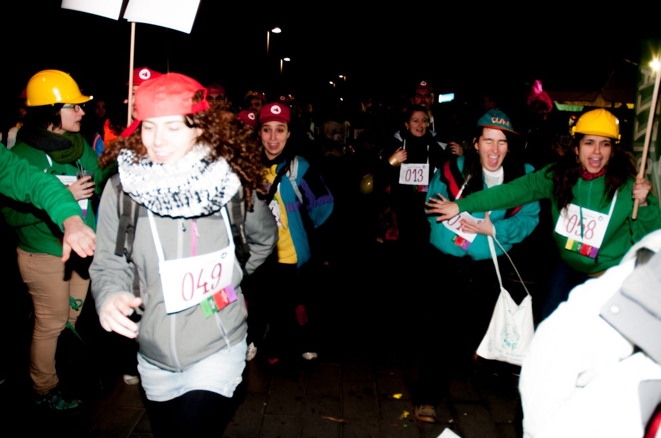 Cercatasques ambientat en la Marxa infantil l'any 2016. FOTO: David Molina