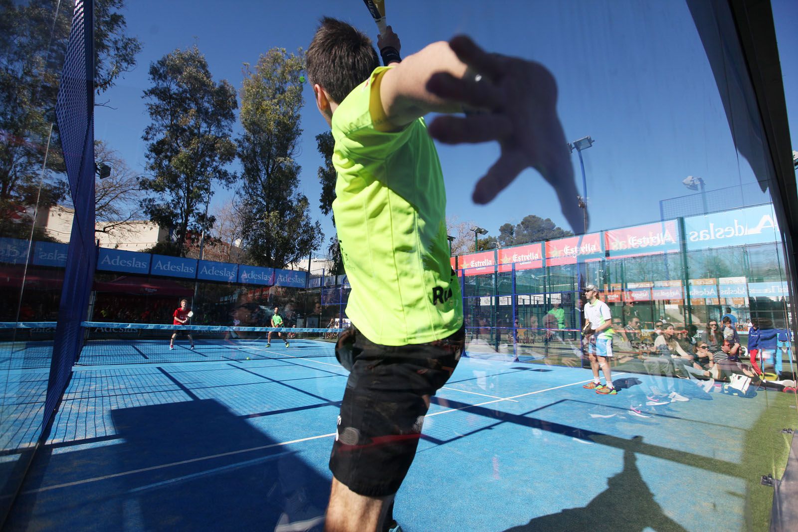 Final masculina del Gran Slam de Pàdel al Junior FC. FOTOS: Lali Puig