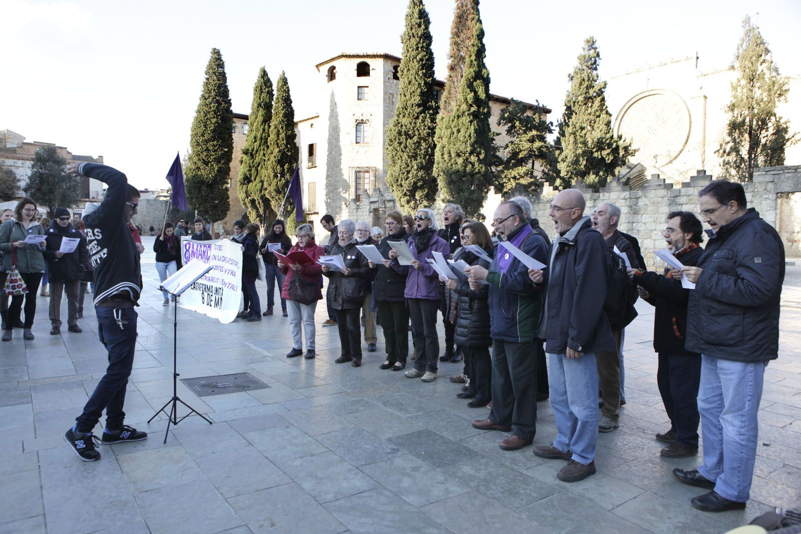 Marxa del Dia de la Dona Traballadora FOTO: Artur Ribera