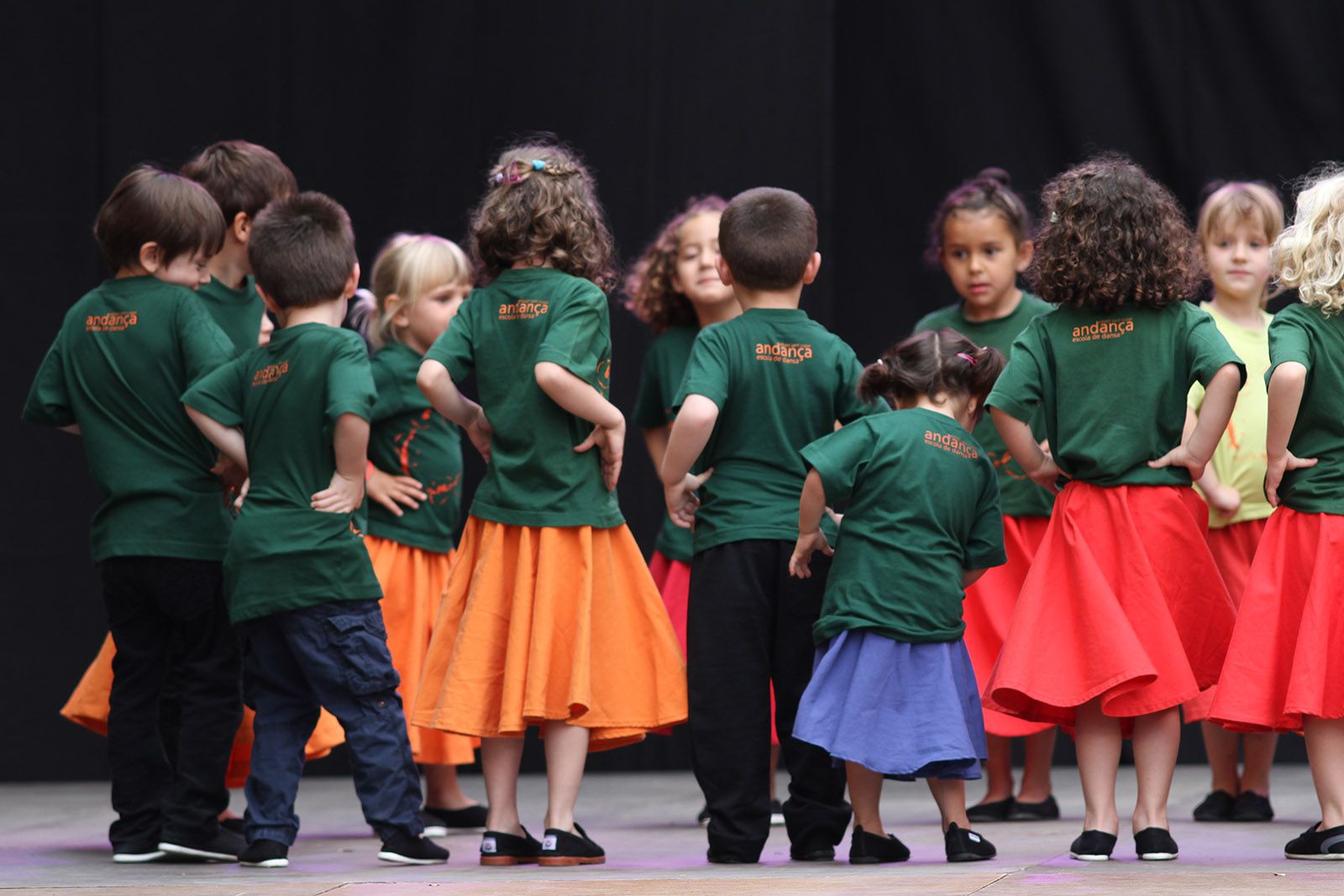 Més de 350 nens i nenes han pujat a l'escenari FOTO: Haidy Blanch 