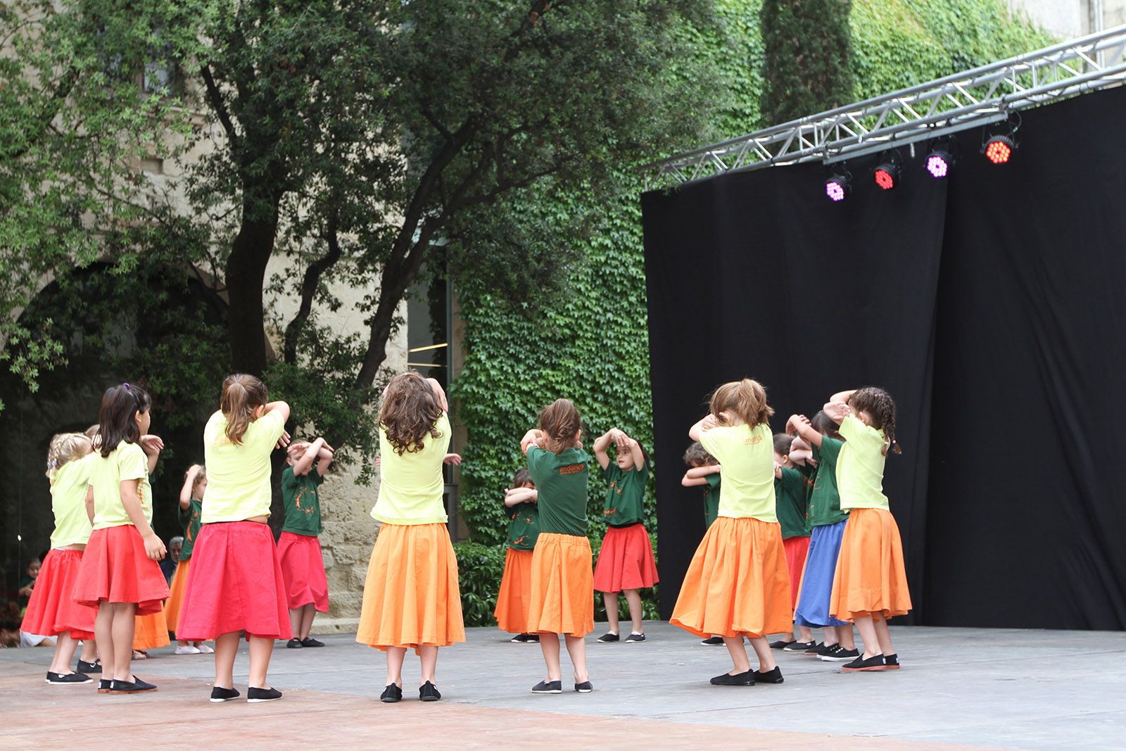 Moment de l'Andança a plaça FOTO: Haidy Blanch