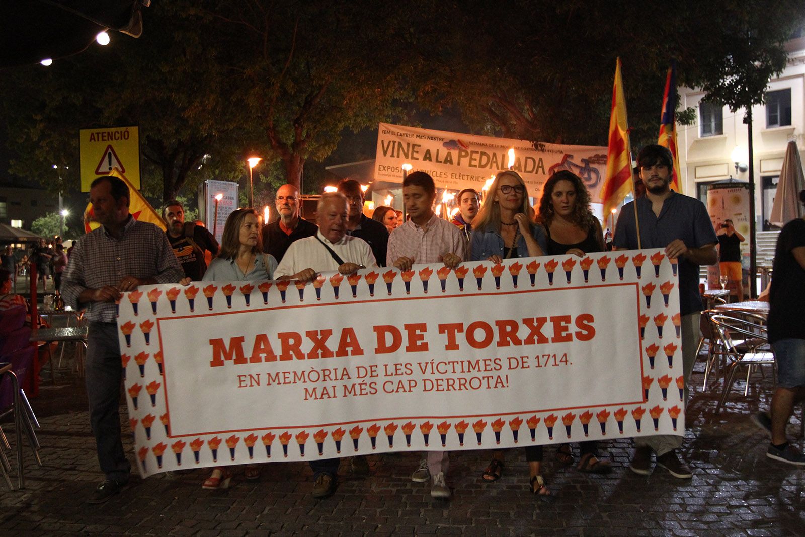 Marxa de torxes FOTO: Haidy Blanch