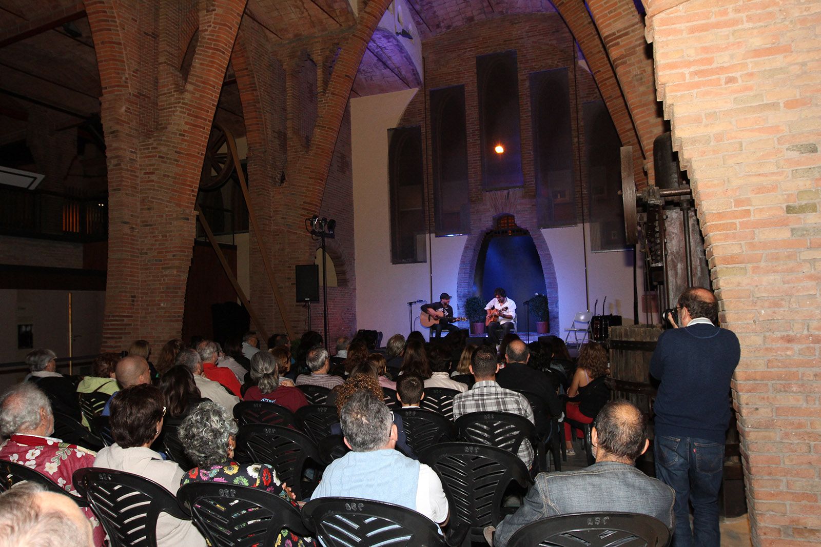 Concert de guitarra espanyola per presentar el disc "Cristalls" d' Oriol  Saltor FOTO: Haidy Blanch