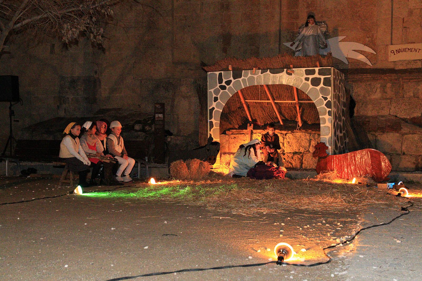 El Pessebre Vivent, tradició pel Nadal a Sant Cugat FOTO: Lali Álvarez