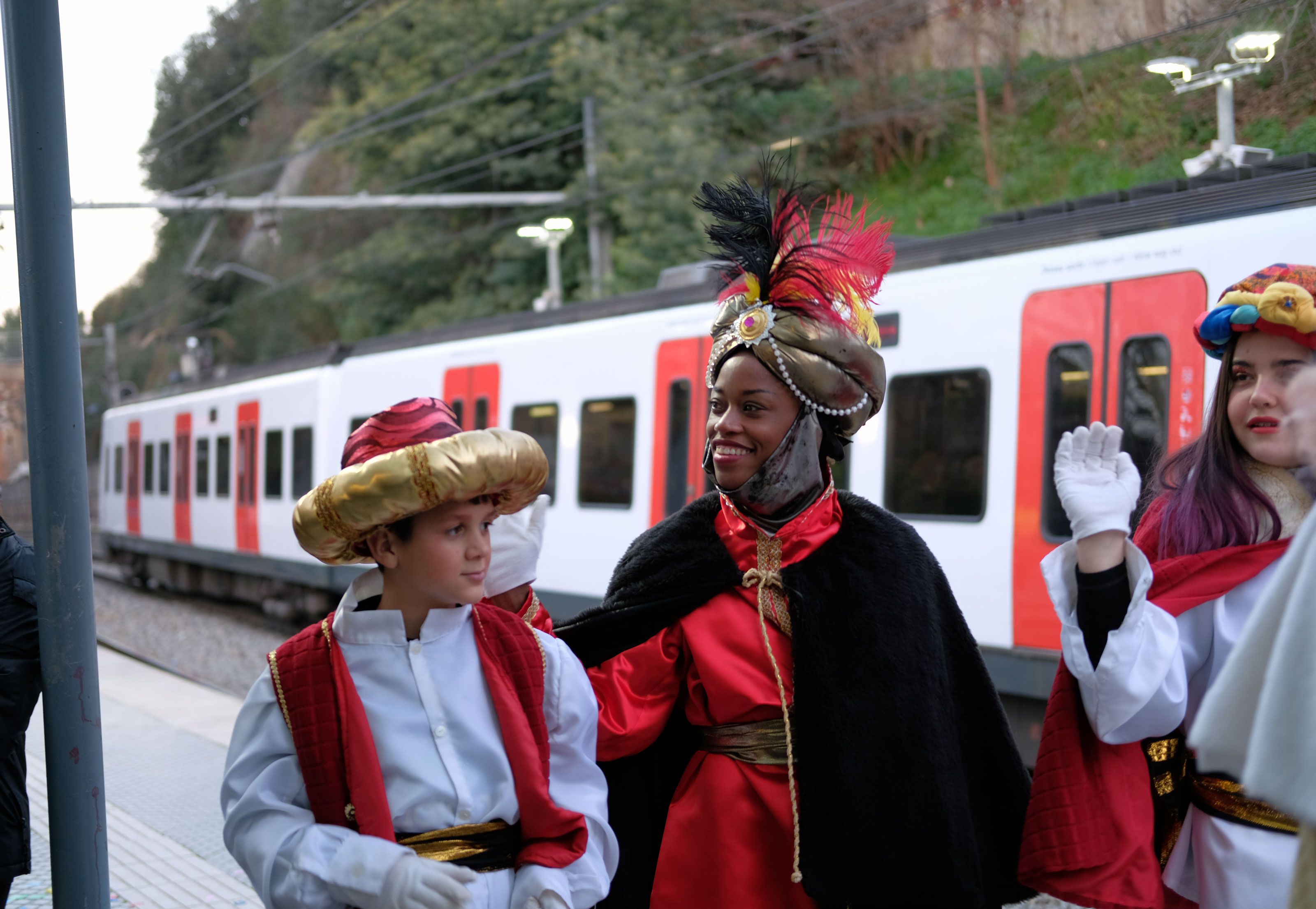 Les reines d'Orient han arribat a la Floresta FOTO: Ale Gómez 