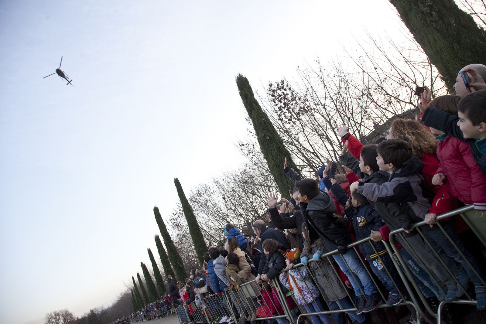 Ses Majestats han arribat al Parc de l'Arboretum FOTO: Localpres