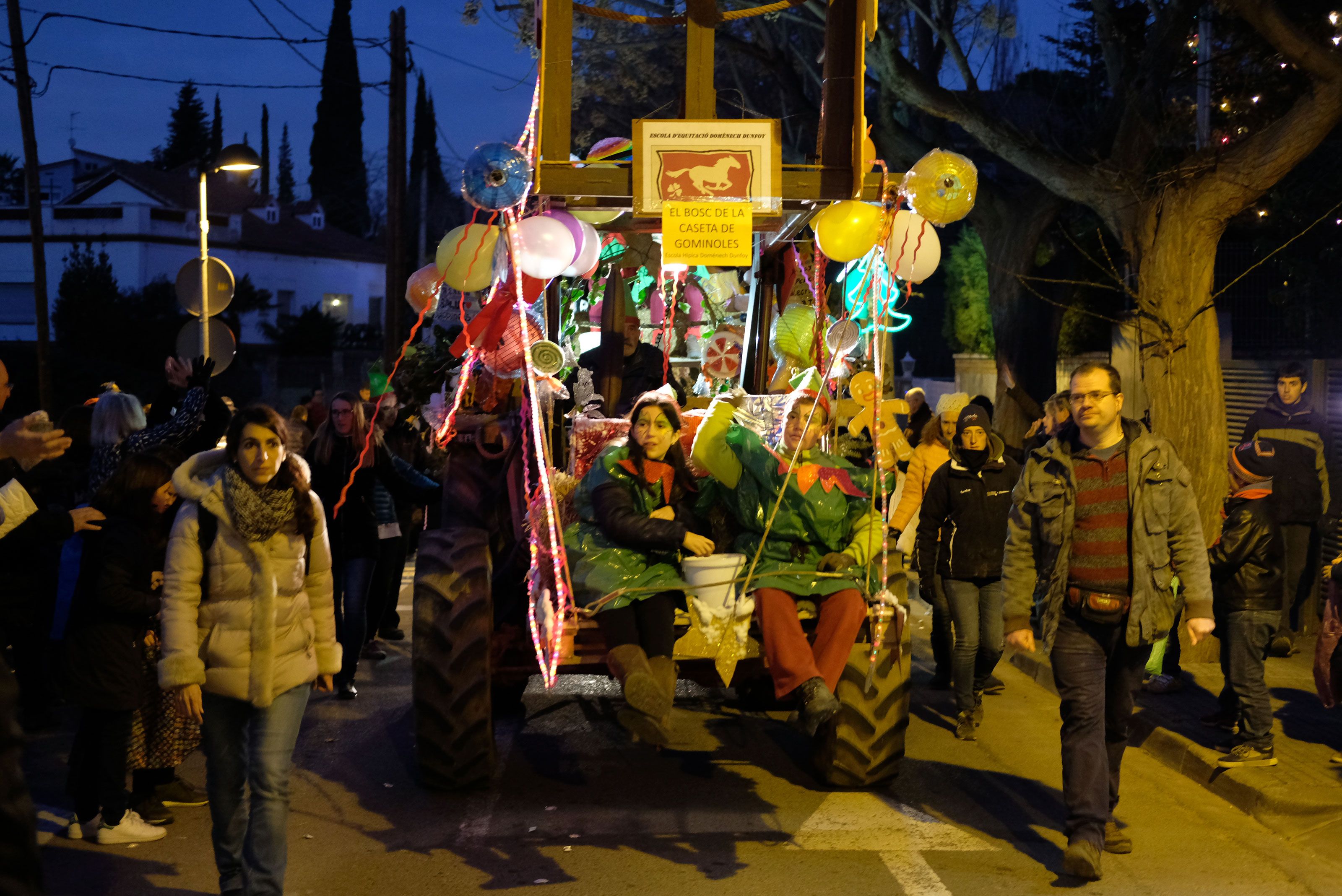 Les reis d'Orient han arribat a Valldoreix FOTO: Ale Gómez 