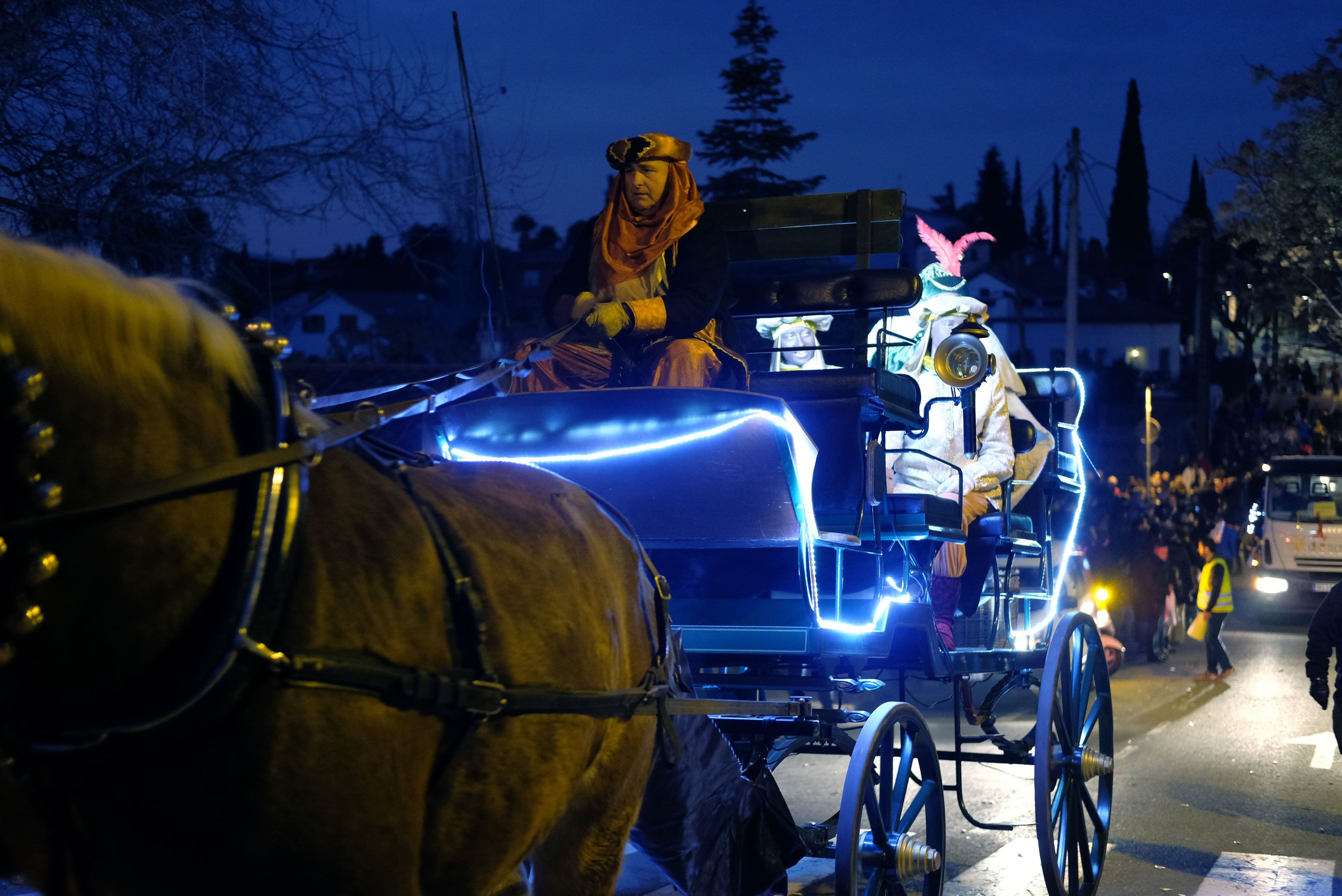 Les reis d'Orient han arribat a Valldoreix FOTO: Ale Gómez 