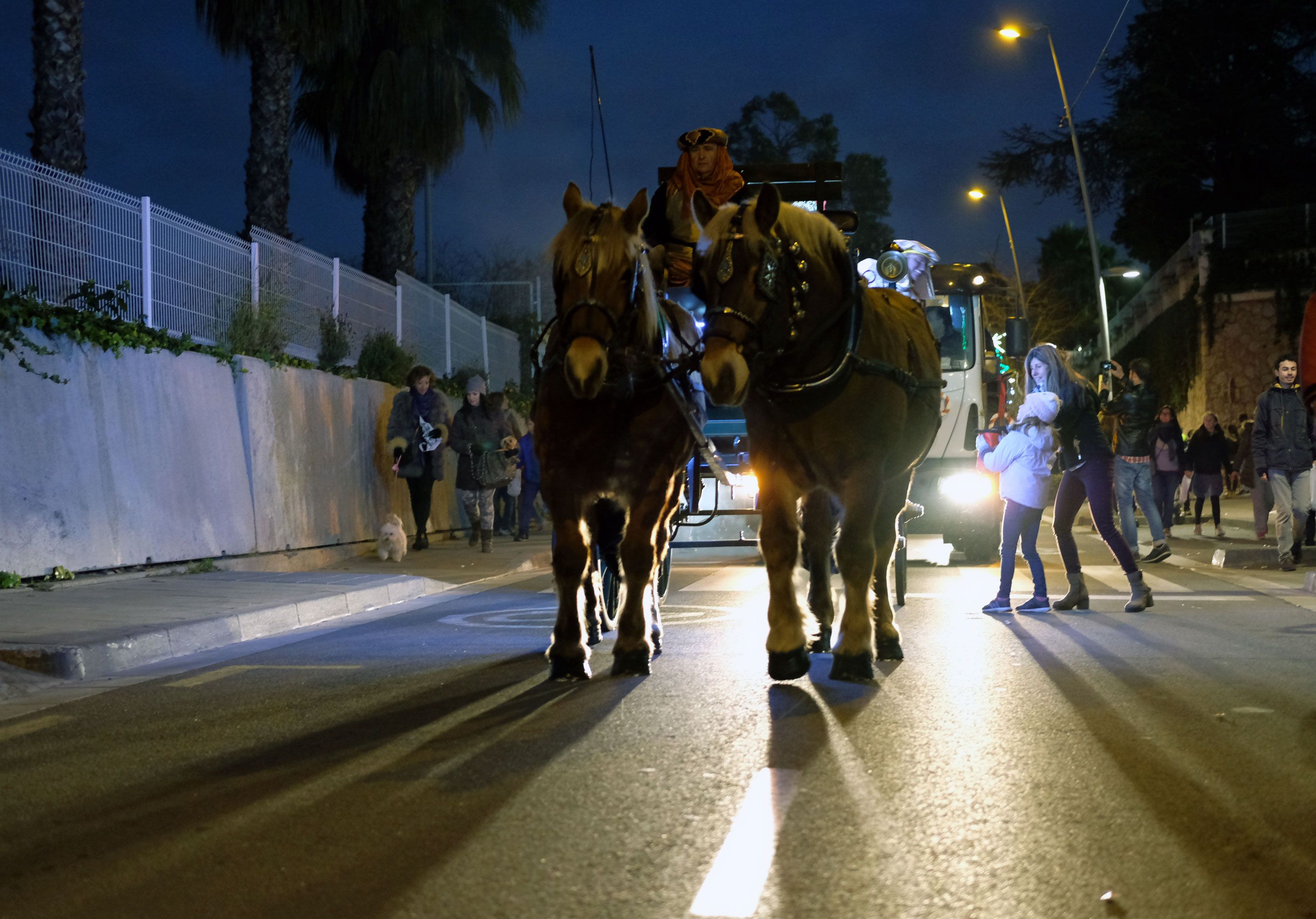 Les reis d'Orient han arribat a Valldoreix FOTO: Ale Gómez 