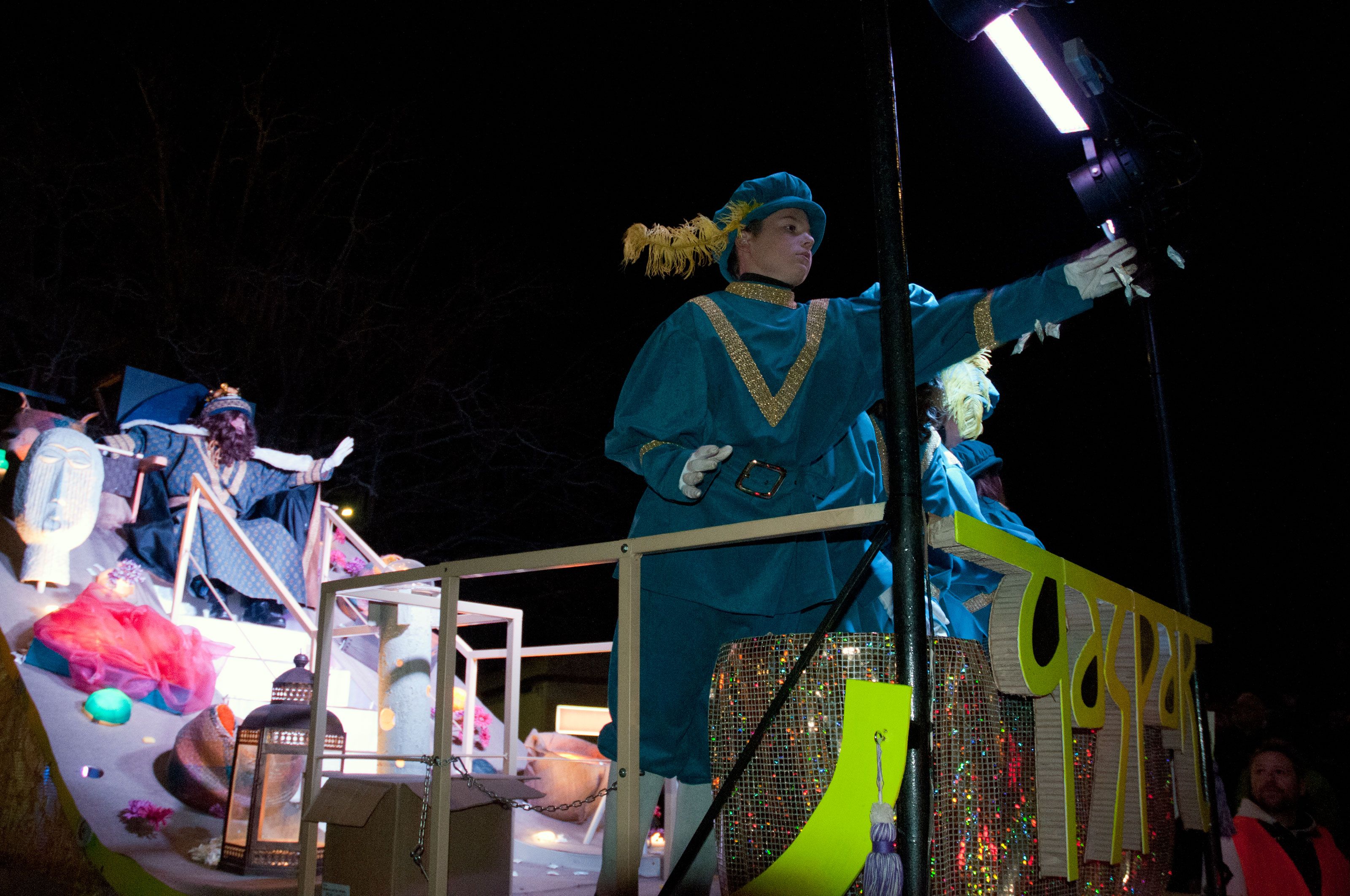 Els patges reals, acompanyants imprescindibles. FOTO: Bernat Millet