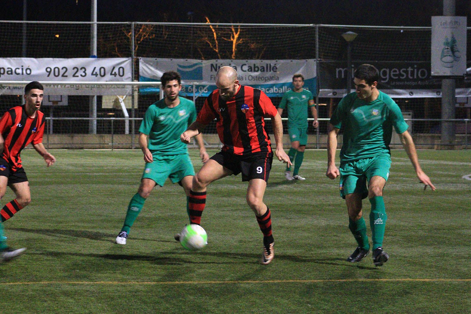 Partit de lliga: Sant Cugat Esport FC-Martinenc FC. Foto: Lali Álvarez