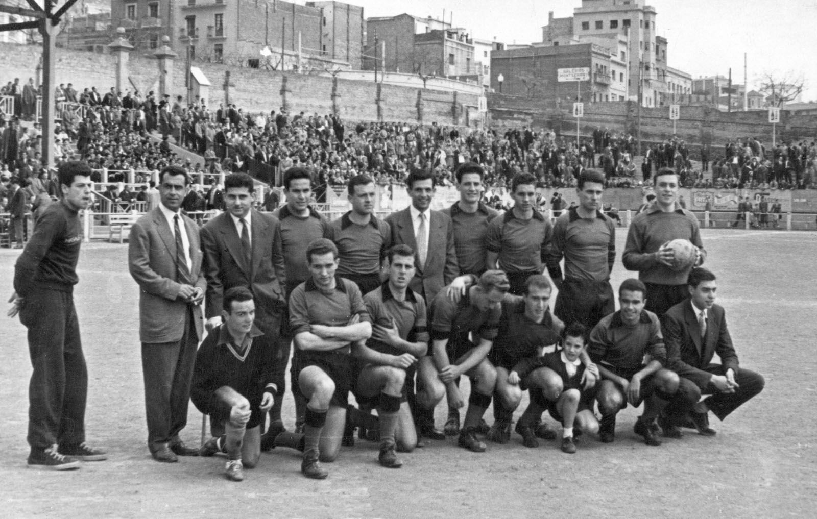 El 1956 el Junior va guanyar el Barça el Campionat de Catalunya d'aficionats del futbol