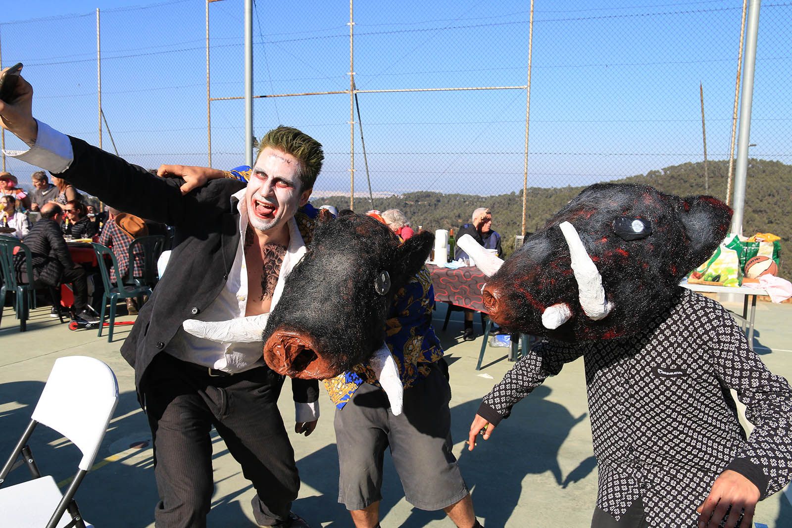 Carnaval a Les Planes.Foto: Lali Álvarez