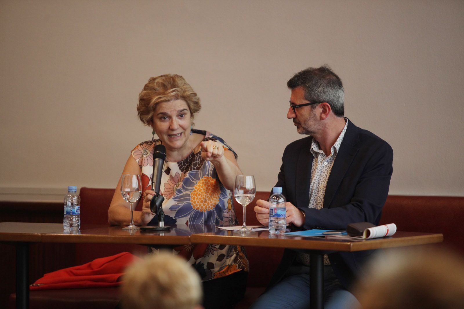 Presentació de llibre: ‘Rosa de cendra’, de Pilar Rahola al Café Auditori. FOTOS: Lali Puig