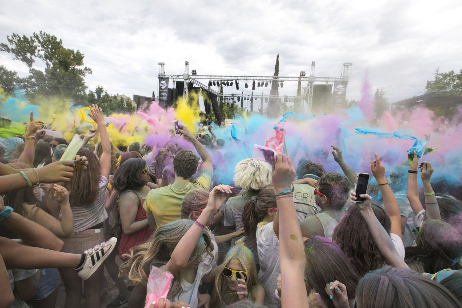 Holi Festival. FOTO: Lali Puig