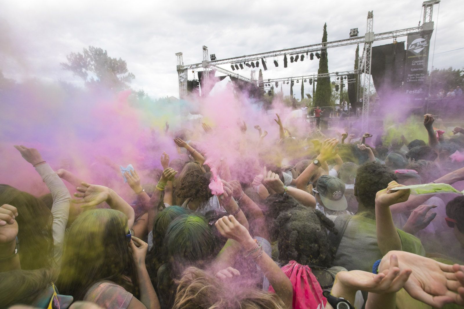 Holi Festival. FOTO: Lali Puig