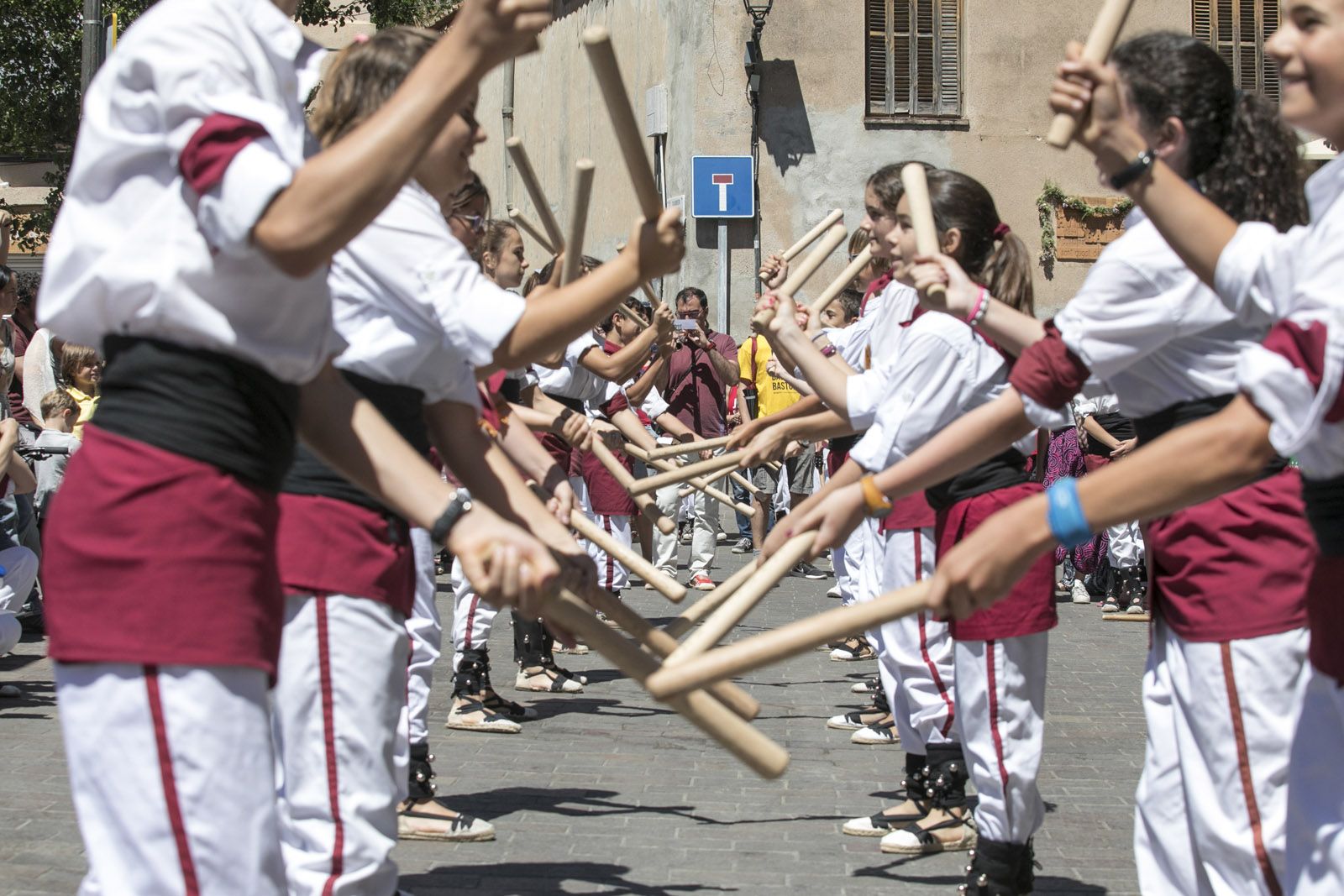 Matinada bastonera. FOTO: Lali Puig