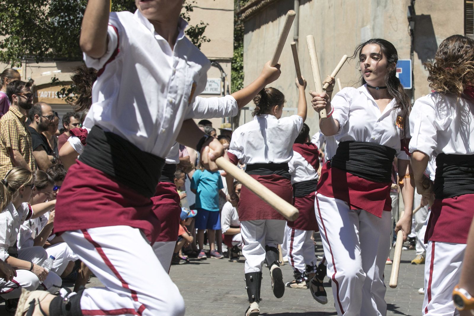 Matinada bastonera. FOTO: Lali Puig