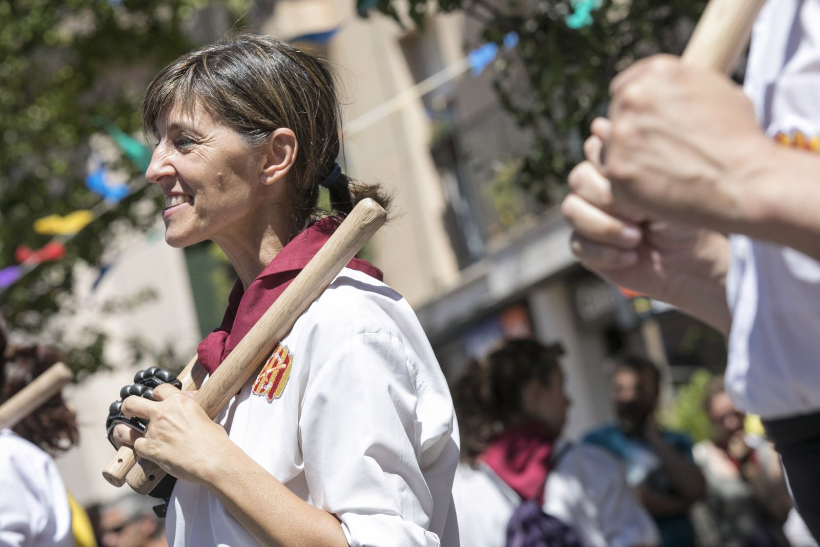 Matinada bastonera. FOTO: Lali Puig