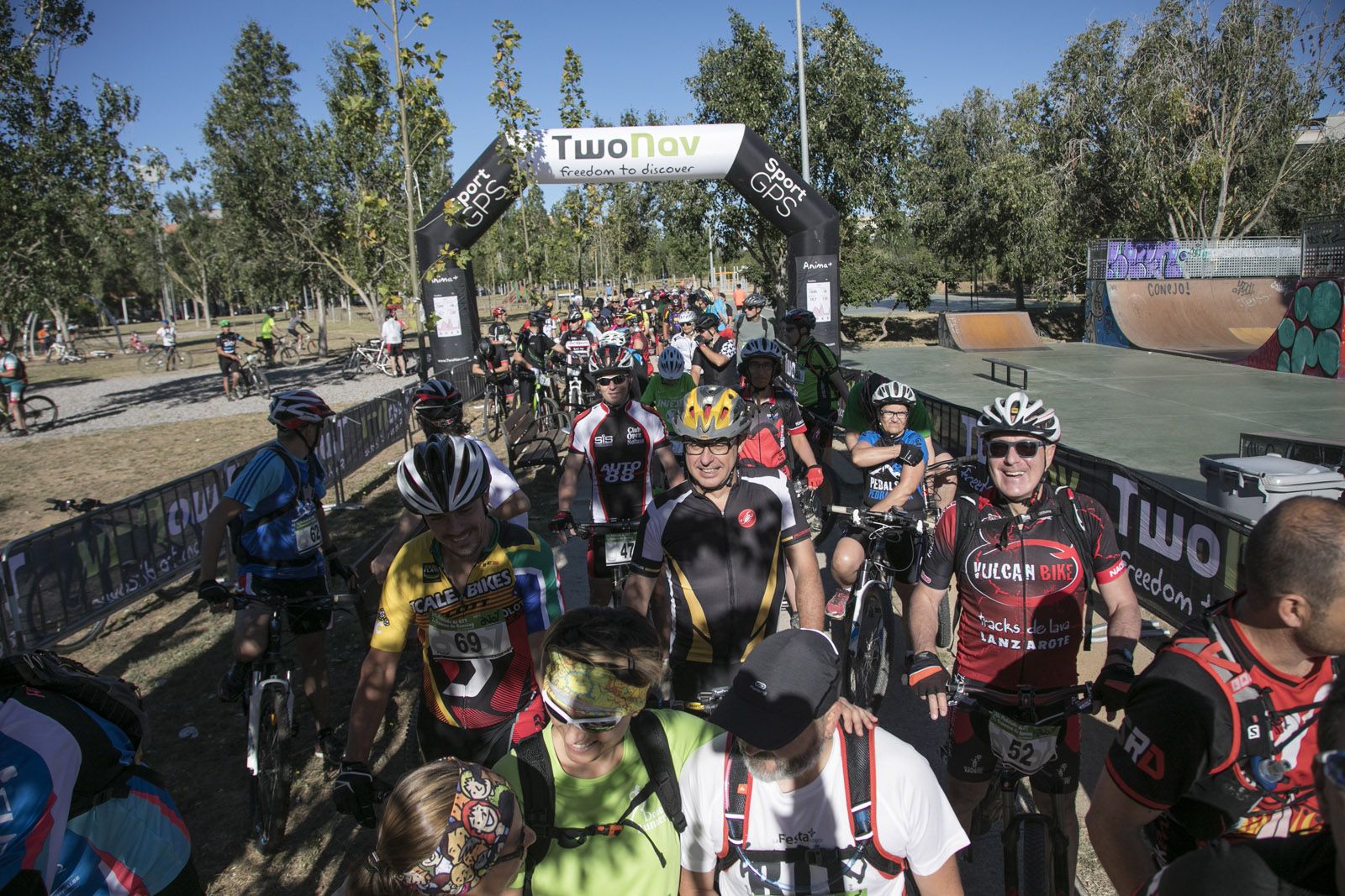 15a Pedalada BTT - 7a Travessa de running des del Parc de la Pollancreda. FOTO: Lali Puig