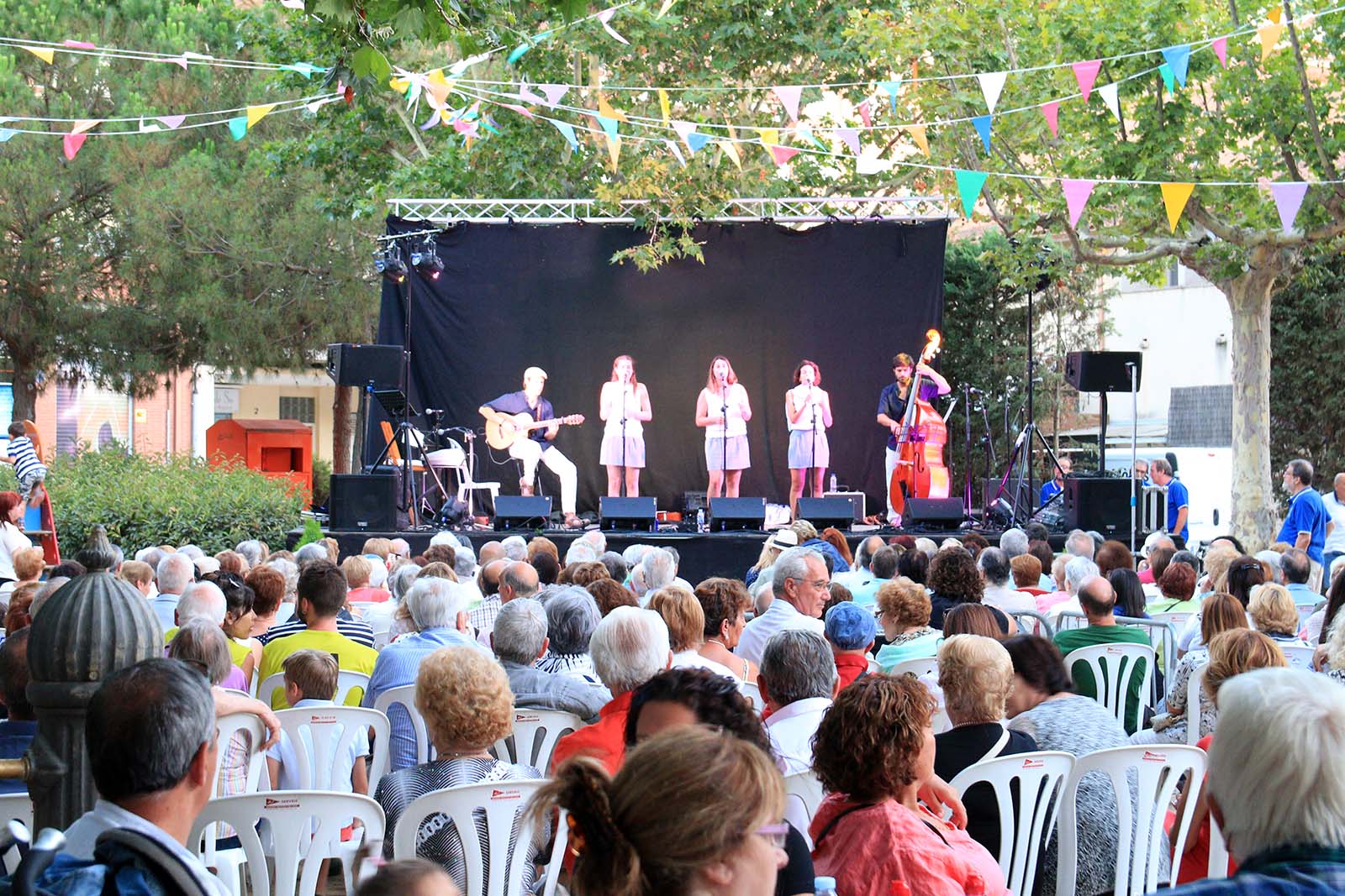 Havaneres a la Plaça del Coll. Foto: Lali Álvarez